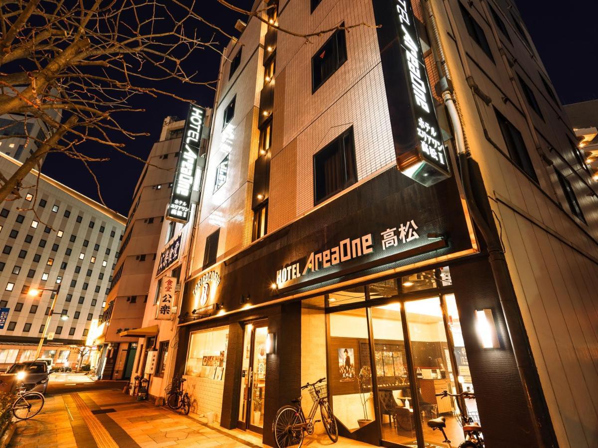 Hotel Areaone Takamatsu Exterior foto