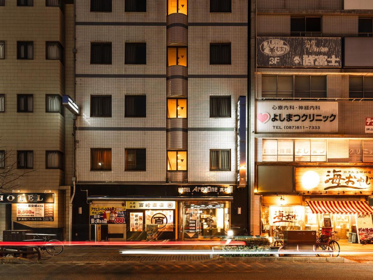 Hotel Areaone Takamatsu Exterior foto
